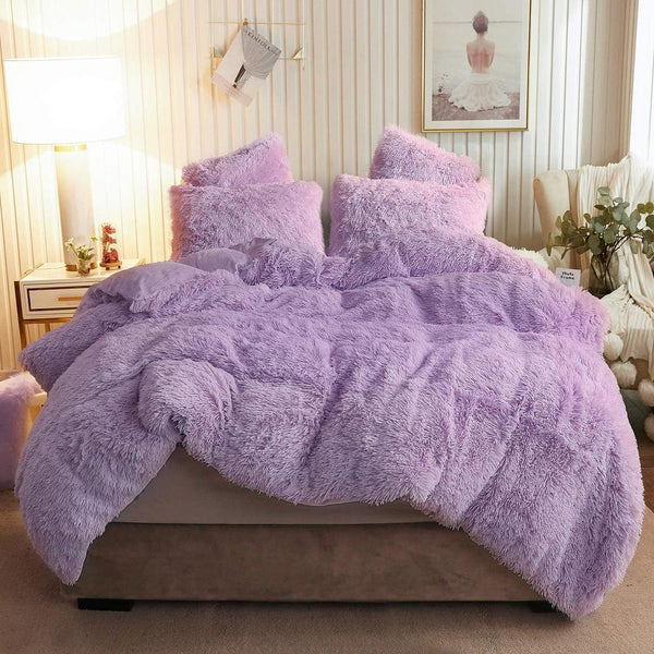 Purple Cloud Blanket Set (3PCS)